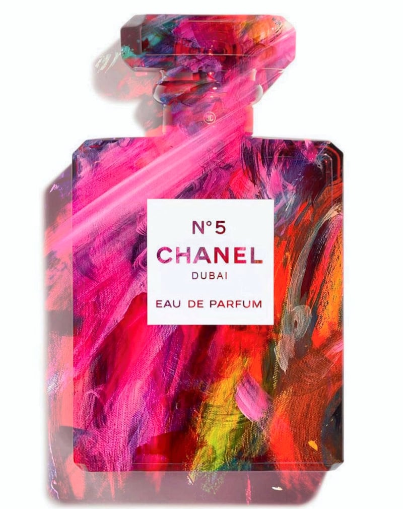 A colourful tribute to Chanel. 