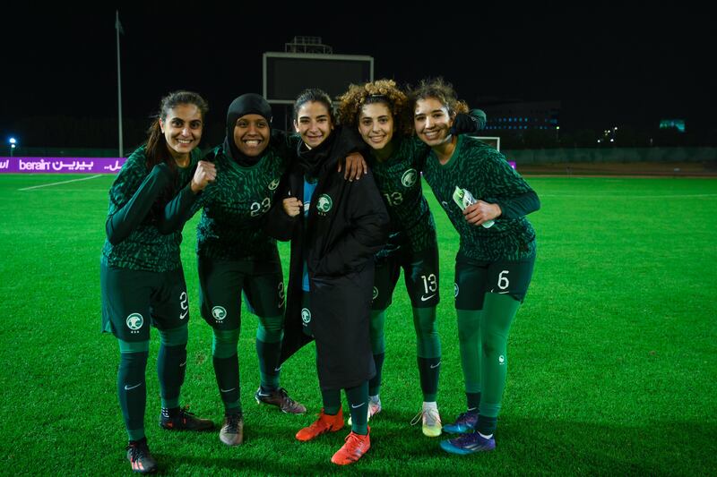 Saudi Arabia defeated Mauritius 1-0 in the opening match. Photo: Saudi Arabian Football Federation