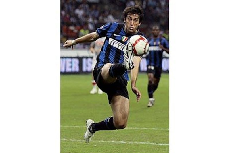 Diego Milito is one of Serie A's best strikers.