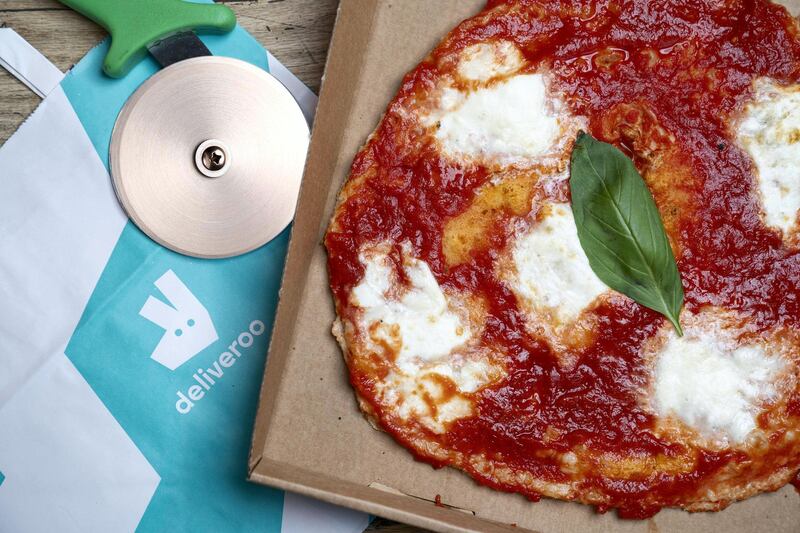 Deliveroo claims to be banning crusts. Courtesy Deliveroo