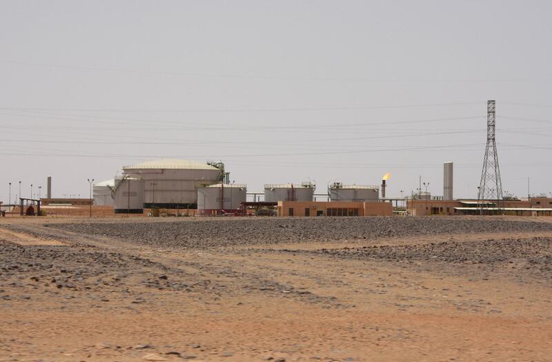 A view shows El Feel oil field near Murzuq, Libya, July 6, 2017. Picture taken July 6, 2017. REUTERS/Aidan Lewis