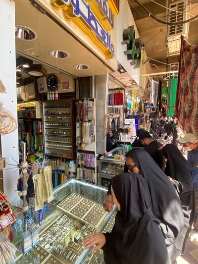 Foreign pilgrims in Karbala after Iraq lifted restrictions. Photo: Ameer Bashir