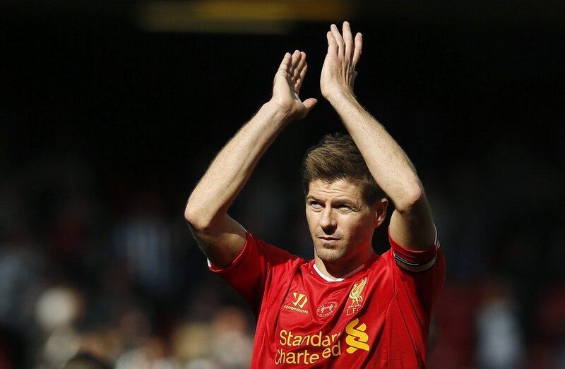 Centre midfield: Steven Gerrard, Liverpool. Perhaps the best player in the second half of the season. A revelation as a dep-lying playmaker and a superb set-piece taker. Phil Noble / Reuters