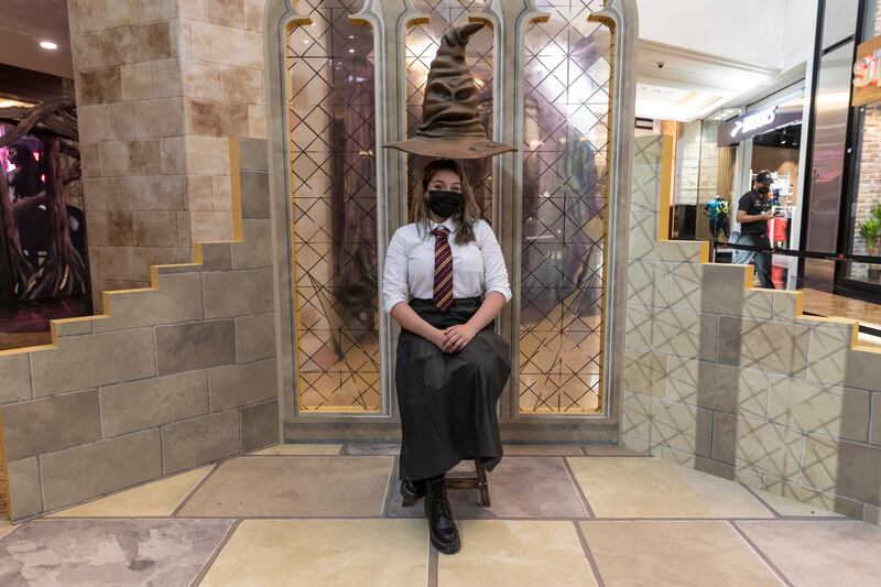 'Harry Potter' Hogwarts experience ran at Mall of the Emirates in Dubai earlier this year. All photos: Antonie Robertson / The National