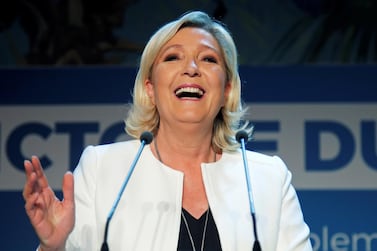 Far-right National Rally party leader Marine Le Pen is set for victory in France. Reuters