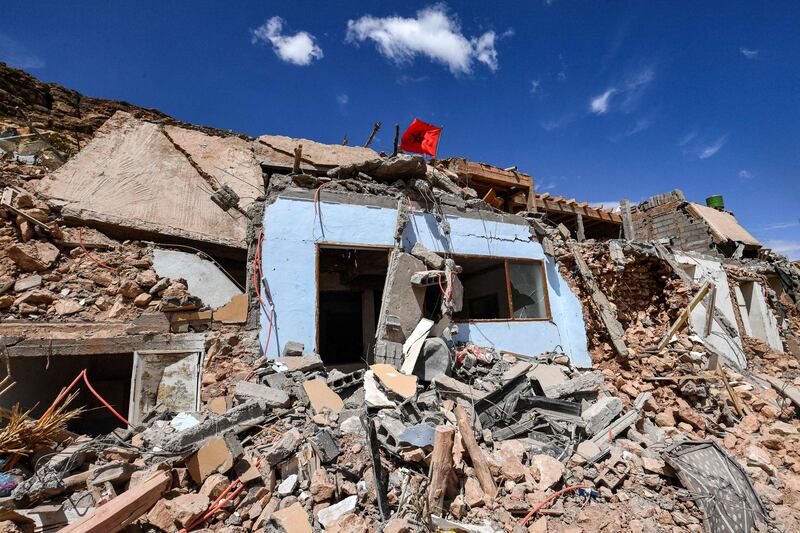 At least one million people have been affected by the September 8 earthquake in Morocco that killed 3,000. AFP