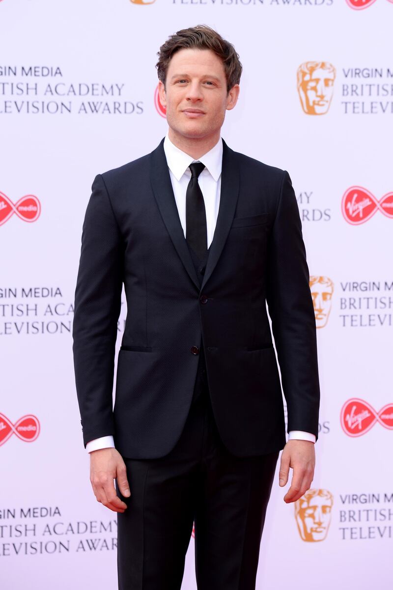 James Norton attends the Virgin Media British Academy Television Awards at the Royal Festival Hall in London, Britain, 12 May 2019. Getty Images