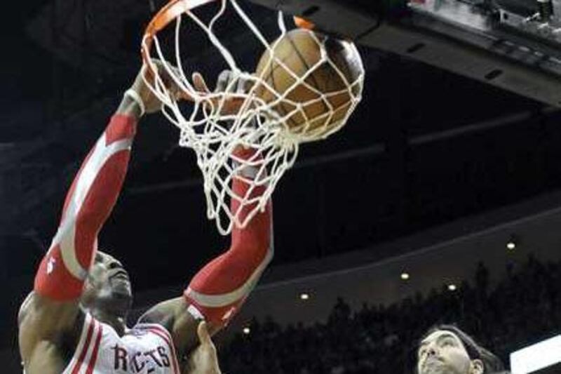 Dwight Howard has taken 93.29 per cent of his shots this year from right around the basket. Pat Sullivan / AP