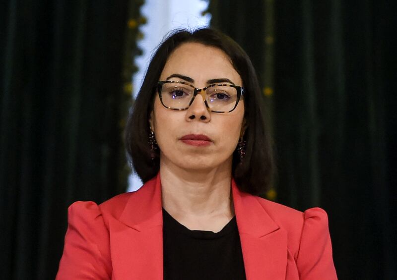 After Kais Saied's election, Nadia Akacha became the conduit for almost all interactions with the president, largely shielding him from dialogue with Tunisia's robust civil society or powerful trade unions. Photo: AFP
