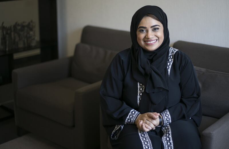 As the first Abu Dhabi employee of Harris Corporation, a US defence contractor that specialises in secure communications systems, Kholoud Al Kendi has been the public face of the enterprise since its 2010 launch. Mona Al Marzooqi / The National