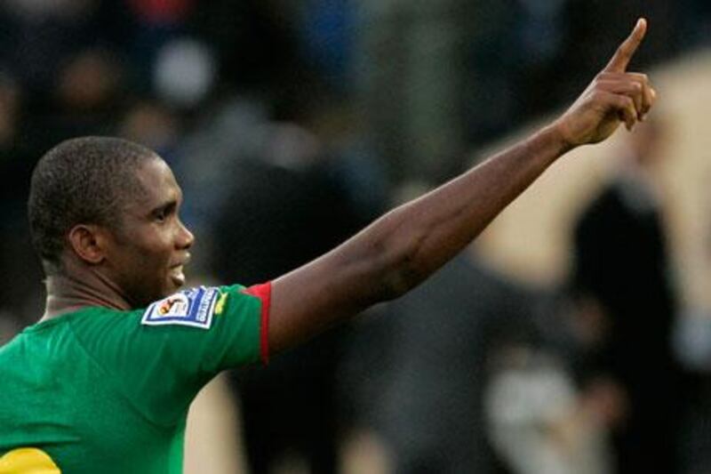 Samuel Eto'o joined Russian Premier League club Anzhi Makhachkala on a three-year contract believed to be worth as much as €11 million (Dh58.3m) a year.