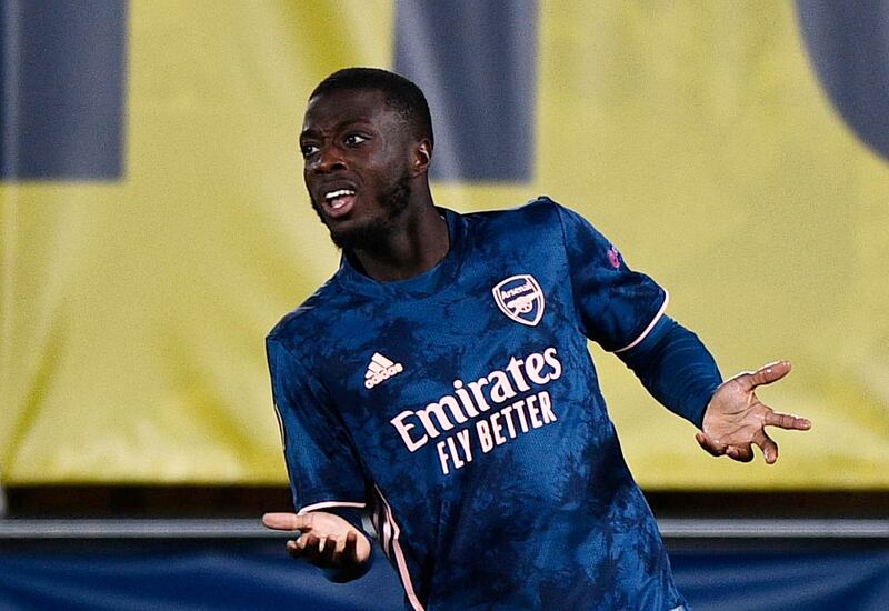 Nicolas Pepe – 8 – The wide-man looked a threat for Arsenal and won a penalty for the away side before it was disallowed for a handball in the build-up. Scored later on from a penalty to bring Arsenal back into the tie. Reuters