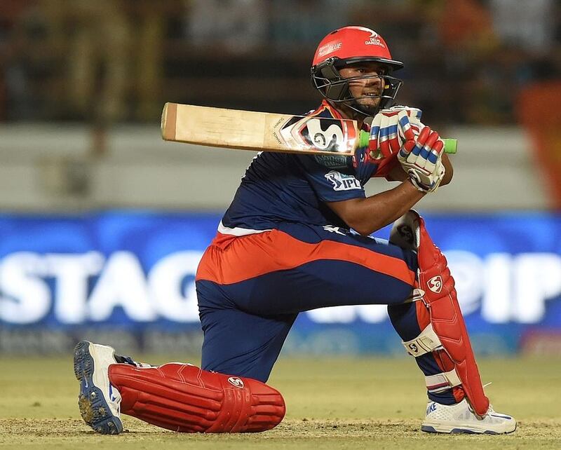 Delhi Daredevils batsman Rishabh Pant. Punit Paranjpe / AFP