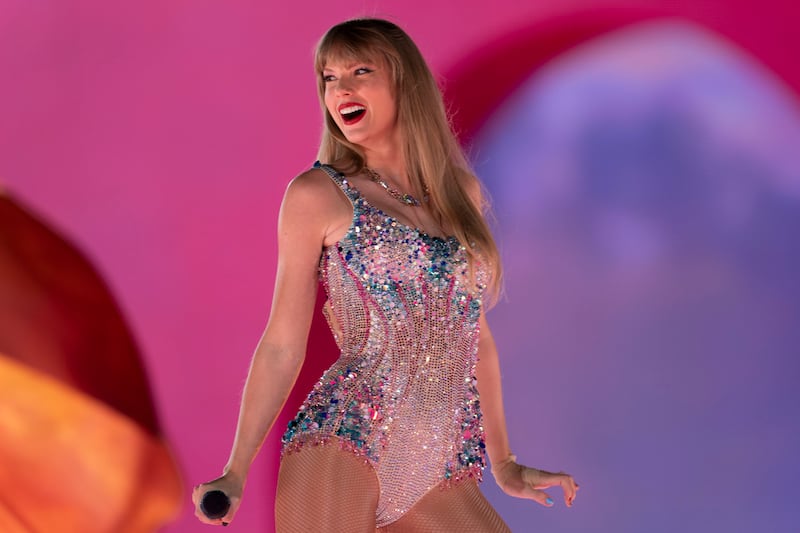 Pop star Taylor Swift, 33, is third with a net worth of $740 million. AP