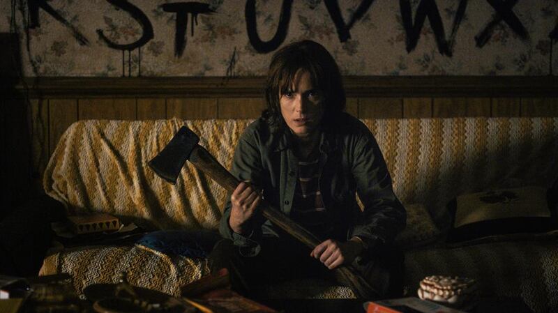 Winona Ryder plays Joyce Byers, the mother of 13-year-old Will and teenager Jonathan in Stranger Things. Courtesy Netflix
