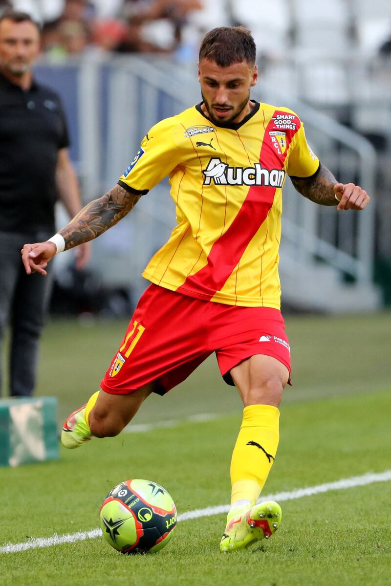 2) Jonathan Clauss (Lens) Nine assists in 21 games. AFP