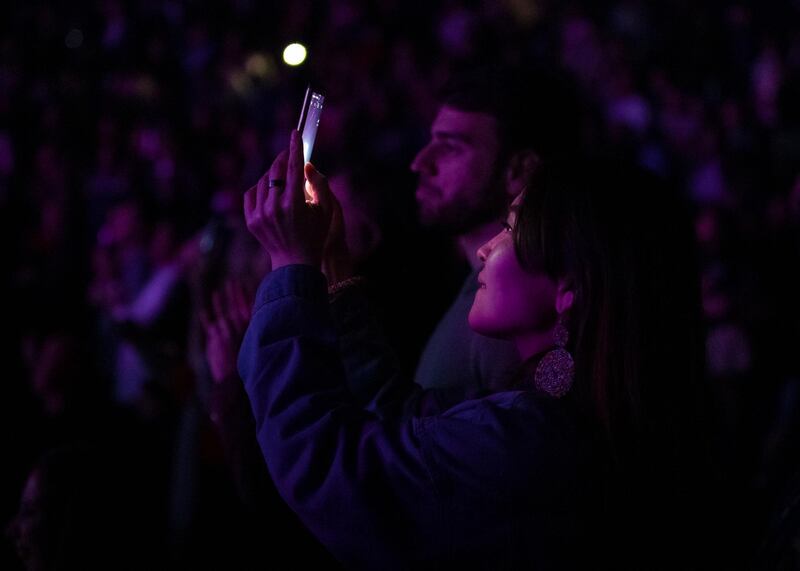 DUBAI, UNITED ARAB EMIRATES. 30 JANUARY 2020. 
John Legend performing at Coca Cola arena in Dubai.
(Photo: Reem Mohammed/The National)

Reporter:
Section: