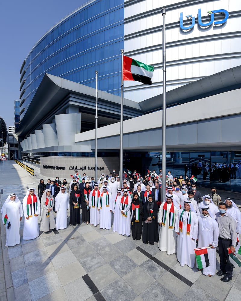 The ceremony at Dubai International Airport Terminal 3. Photo: Dubai Media Office