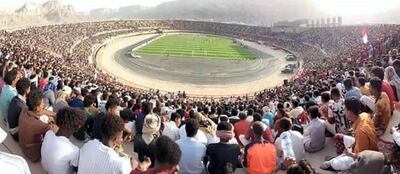 45 thousands of fans attended the final game in the tournament help in Hadramawt in January 2020. courtesy:Yemen sports media Union 