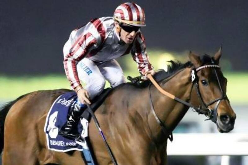 Cirrus Des Aigles has come up short since Olivier Peslier rode him to a Dubai Sheema Classic win on Dubai World Cup night in March. Yoshua Arias / EPA