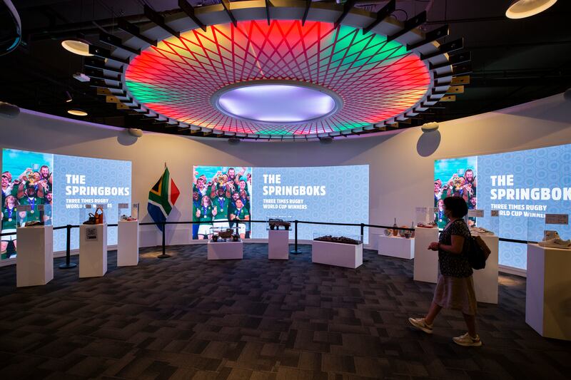 South Africa's pavilion celebrates the country's achievements. Photo: Expo 2020 Dubai