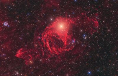Winner of the Stars & Nebulae category: New Class of Galactic Nebulae Around the Star YY Hya. Photo: Marcel Drechsler