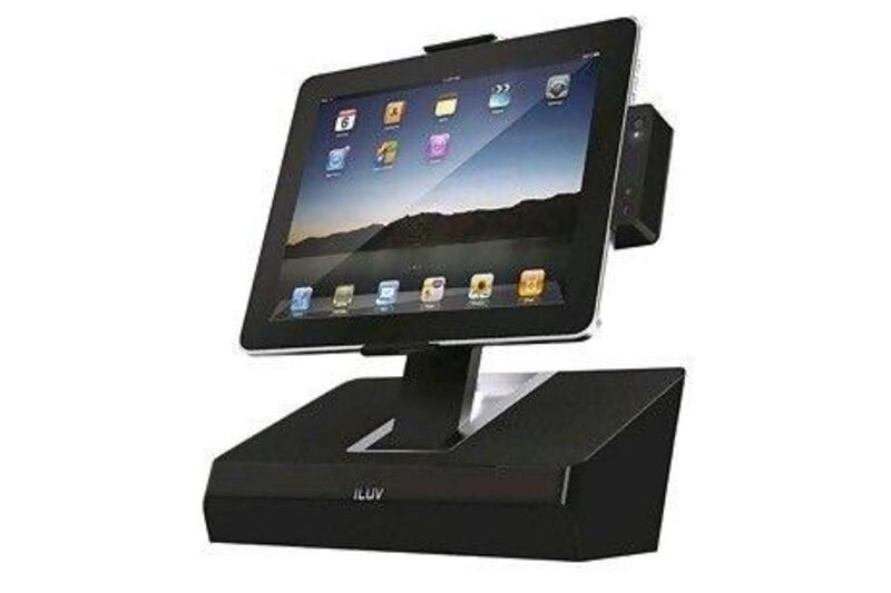 Stereo Speaker Dock for iPad, iPhone and iPod by iLuv.