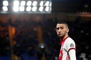 Hakim Ziyech has already showcased his abilities in front of the Chelsea fans during a 4-4 draw in the Champions League. Reuters
