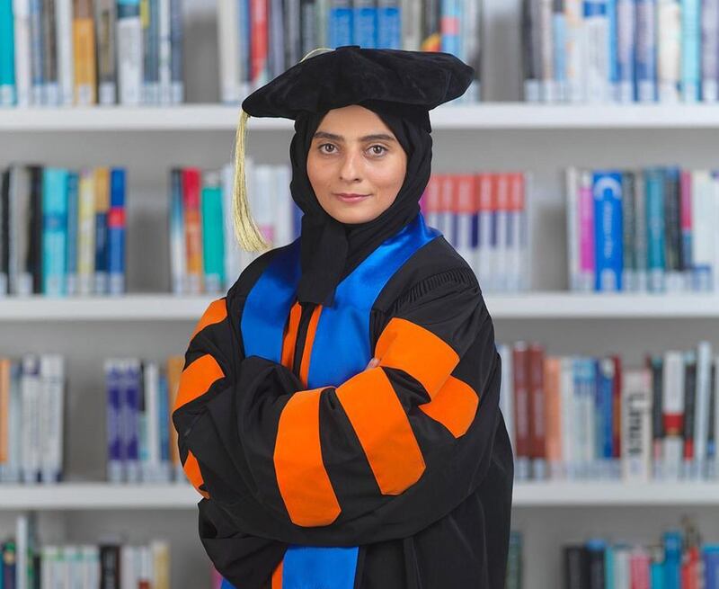 Aamena Al Shamsi’s research focuses on the use of social media and mobile phones to understand society. Courtesy Masdar