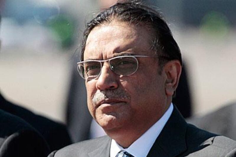 Asif Ali Zardari, the Pakistan president, visited Dubai last month for medical treatment.
