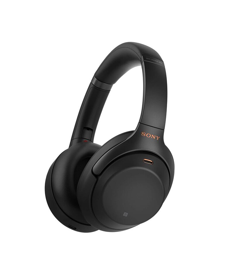 Sony WH-1000XM3 Wireless Noise Cancelling Headphones: now Dh769, was Dh939. Courtesy Amazon