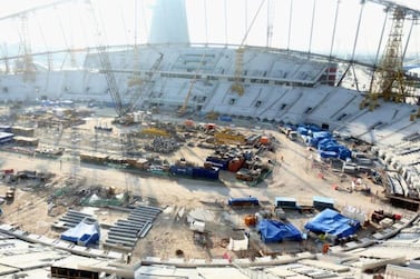 Qatar’s human rights record is in the spotlight as it prepares to host the 2022 Fifa World Cup. Getty