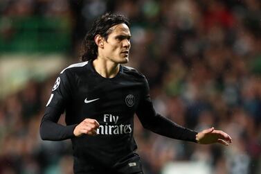 Manchester United signing Edinson Cavani knows all about PSG. PA