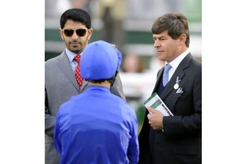 Simon Crisford, right, the Godolphin racing manager feels that the revamped British Champions Series will offer an incentive for owners to their bloodstock rather than export them.
