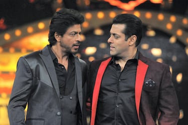 The days in which Shah Rukh Khan (L) and Salman Khan could do no wrong appear to be coming to an end. Photo: AFP 