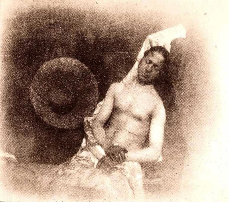 Self-portrait as a Drowned Man by Hippolyte Bayard.