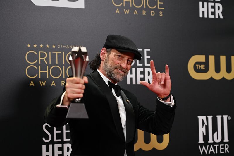 Troy Kotsur, winner of Best Supporting Actor for 'CODA'. Getty Images
