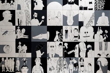 Mohammad Omran, '35 Instances of Disturbed Memory'. Courtesy the artist and Atassi Art Foundation