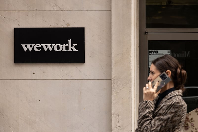 At the time of filing for bankruptcy, WeWork said it had 777 locations around the world. Bloomberg