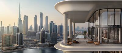 The Residences Dorchester Collection Dubai Penthouse Hover. Courtesy Omniyat