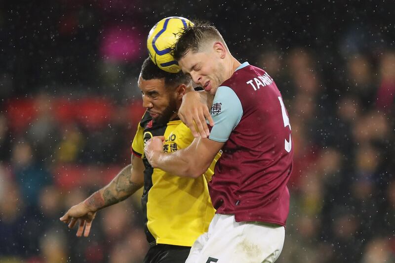 Centre-back: James Tarkowski, right (Burnley) – Defended defiantly and popped up to score Burnley’s late third goal as they recorded their first away win of the campaign at Watford. Getty