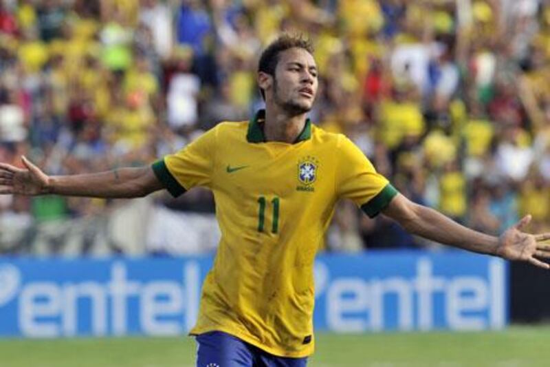 Unlike a lot of Brazilian footballers, Neymar refused to grab at an opportunity to play in Europe. Aizar Raldes / AFP