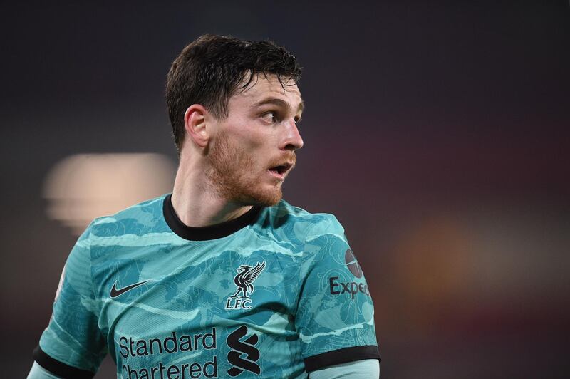Andrew Robertson - 7: The Scot was initially circumspect going forward but asserted himself as the game went on. He could have scored twice in the second half. Reuters