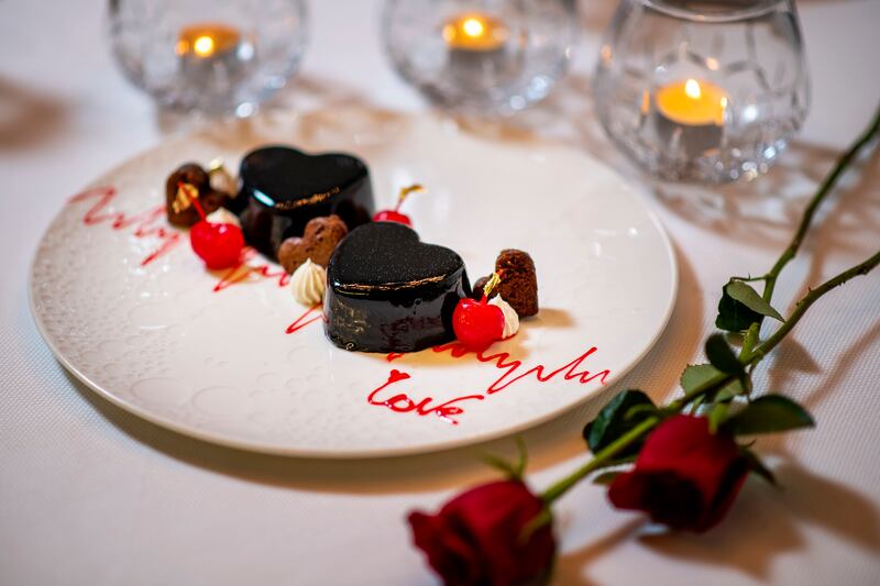 A roundup of the best dining deals in Abu Dhabi for Valentine's Day. Photo: The Ritz-Carlton Abu Dhabi, Grand Canal