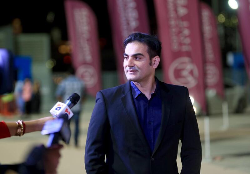 Arbaaz Khan actor, director and film producer. Ravindranath K / The National