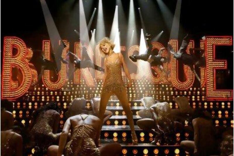 Christina Aguilera stars in Burlesque. Courtesy Screen Gems