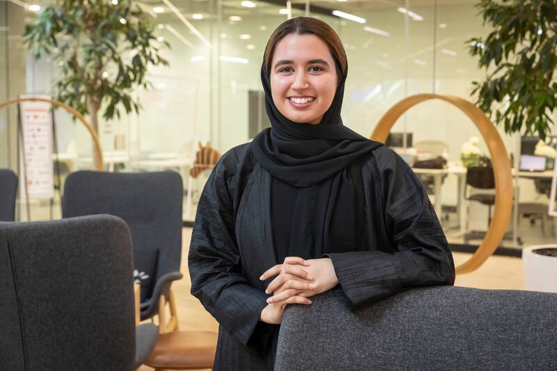 Emirati engineer Reem Al Musabbeh is working to build partnerships with technology companies in Israel.
Antonie Robertson / The National
