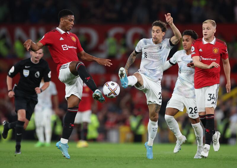 Kostas Tsimikas – 5. The Greek joined the action with five minutes to go in place of Robertson. He was almost embarrassed by Martial.
Reuters