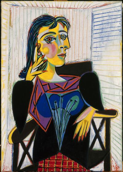 'Portrait of Dora Maar' (1937) is Picasso’s famous portrait of his lover Dora Maar, which shows two aspects of her face. Micro-Folie