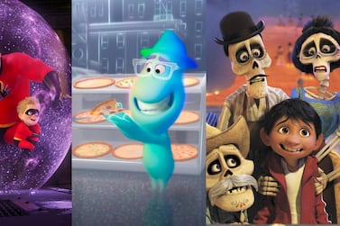 Music has always been a vital component of Pixar films. From left: 'The Incredibles', 'Soul' and 'Coco'. Courtesy Disney/Pixar